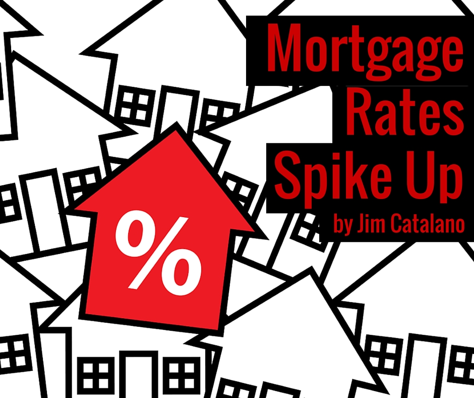 Mortgage Rates Spike Up | by Jim Catalano