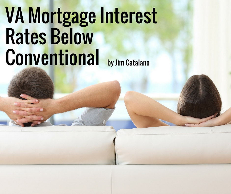 VA Mortgage Interest Rates Below Conventional